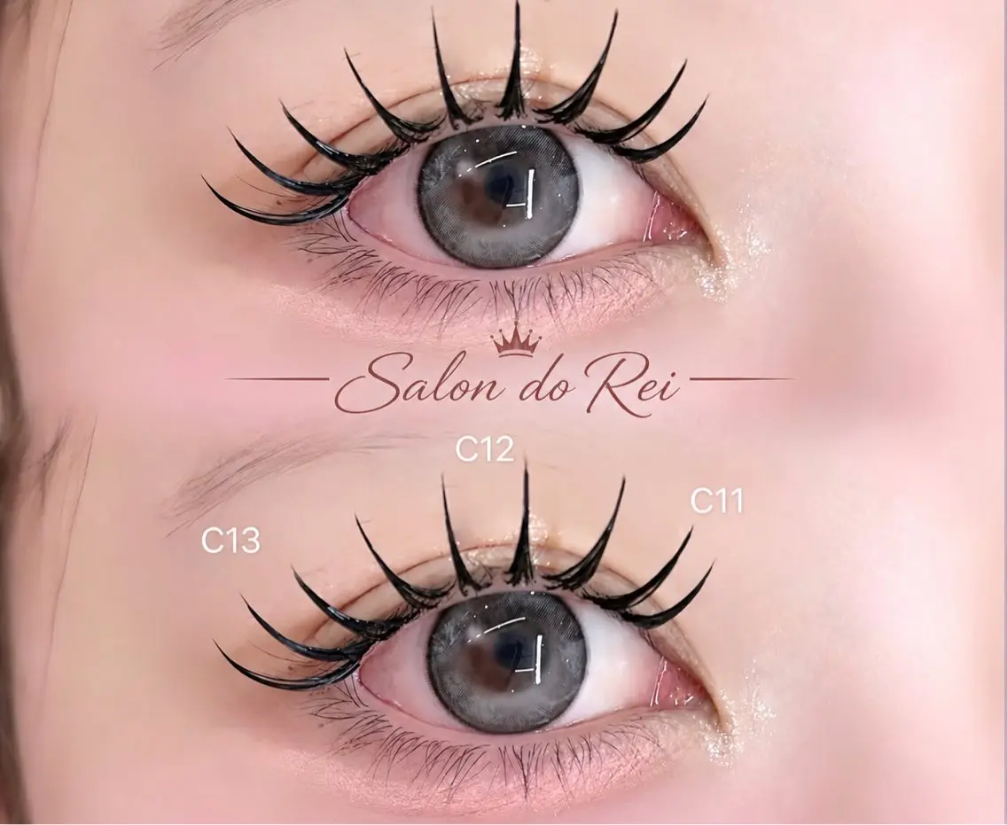 マツエク・マツパ salon de Reiのマツエク・マツパデザイン