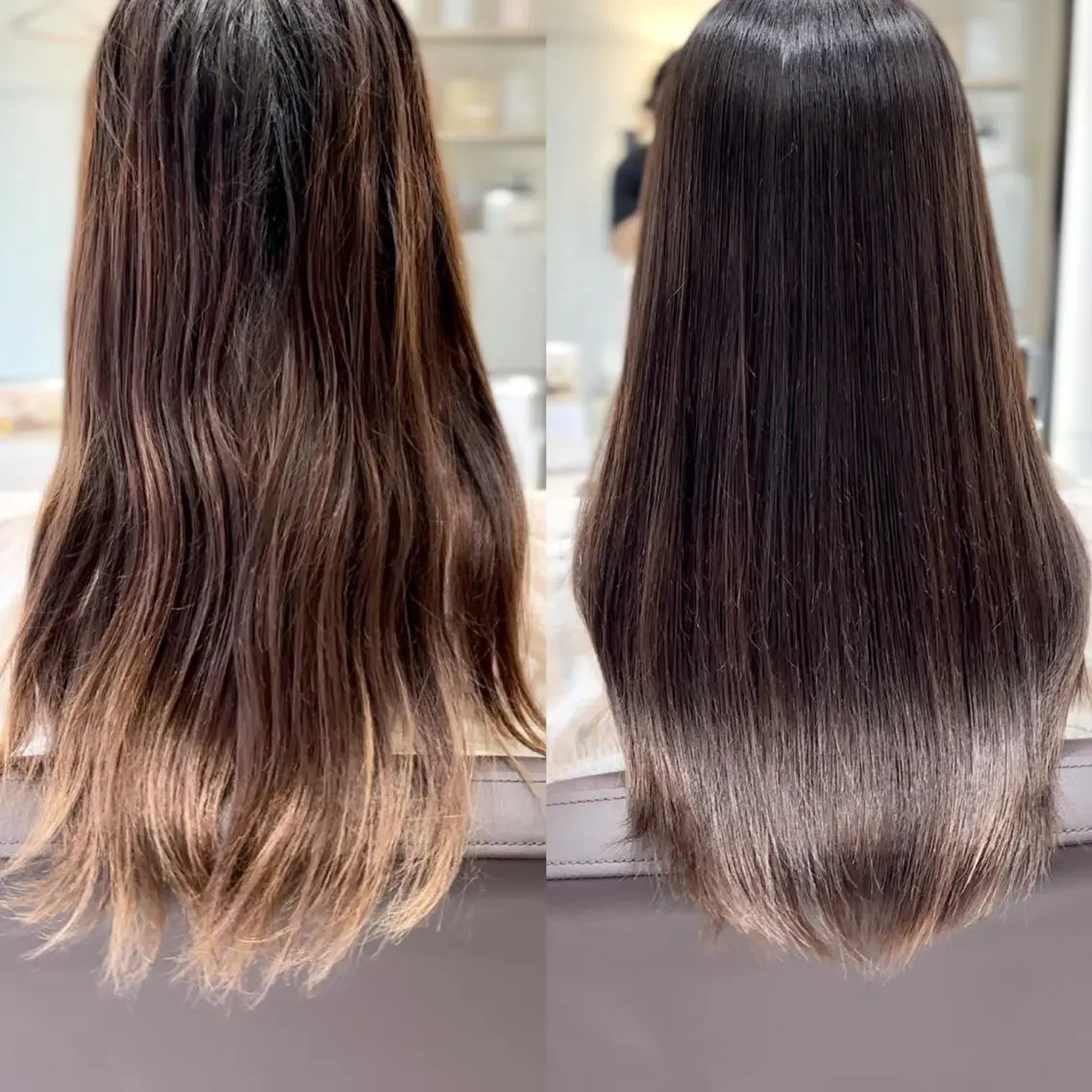 ロング EIGHT plum TOKIOリミテッドのヘアスタイル