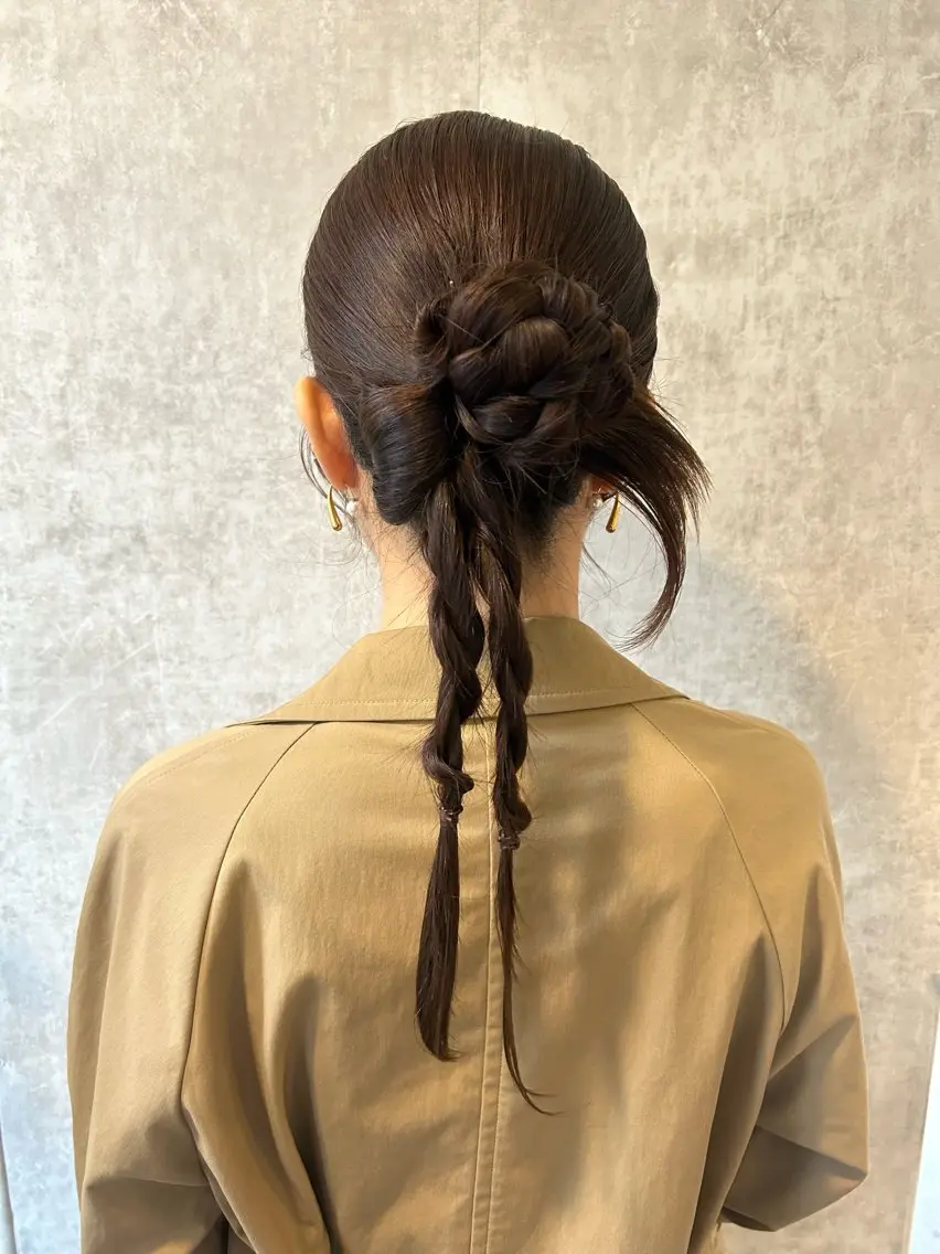 ヘアアレンジ ヘアセット 横浜ハイトーン‪ エクステ/あやかのヘアスタイル