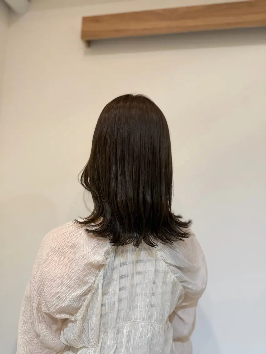 カラー カット ヘアカラー トリートメント ヘッドスパ 💇🏻♀️結/ 川崎美容師のヘアスタイル