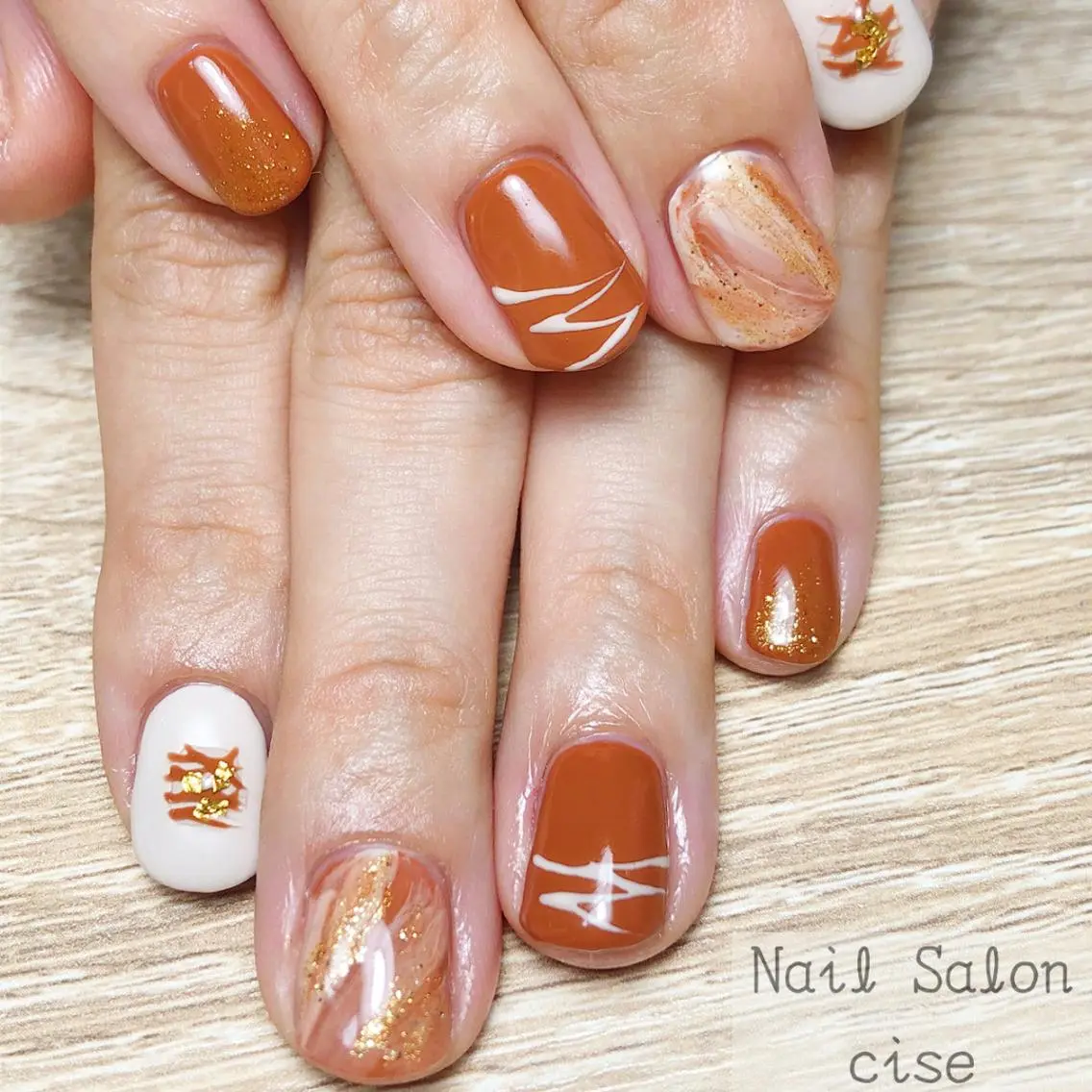 ネイル バレンタイン ハンドネイル Nail Salon ciseのネイルデザイン