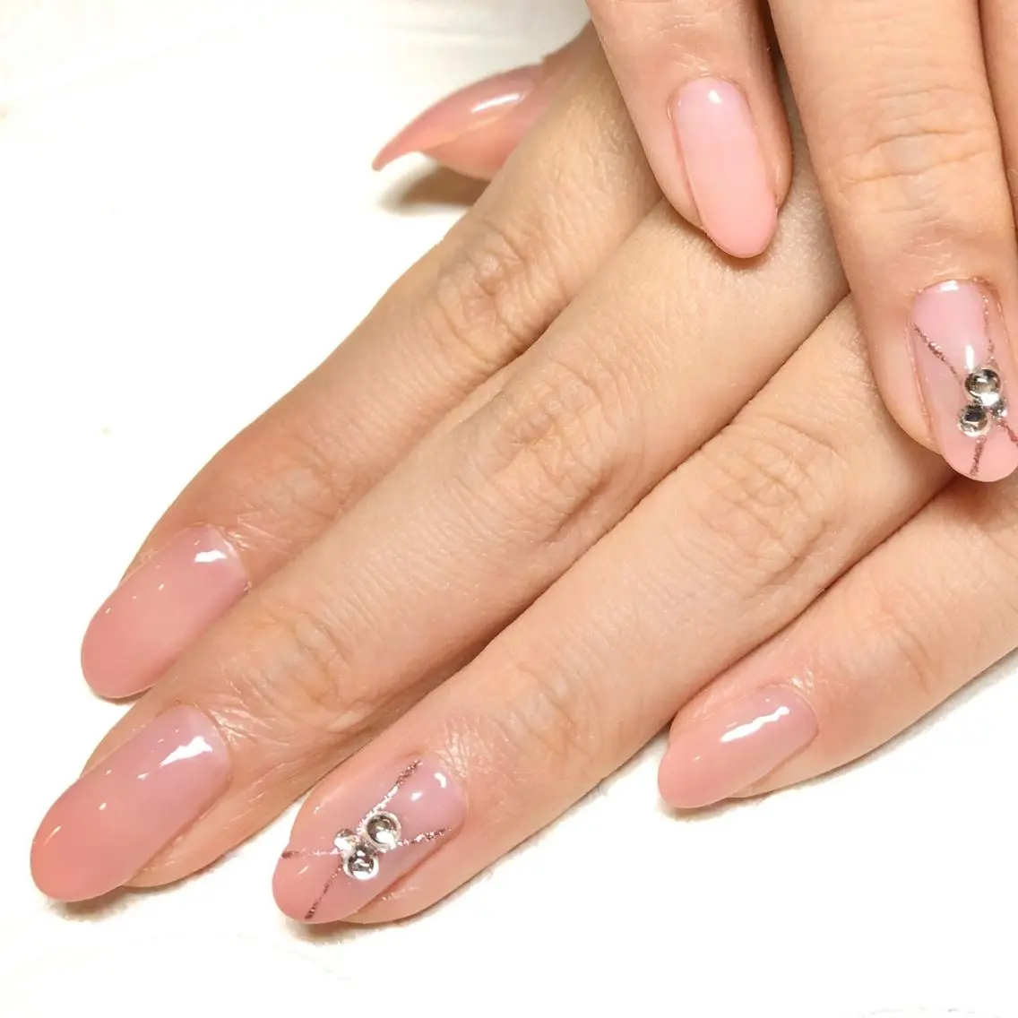 ネイル ストーンネイル Kao hana-nailのネイルデザイン