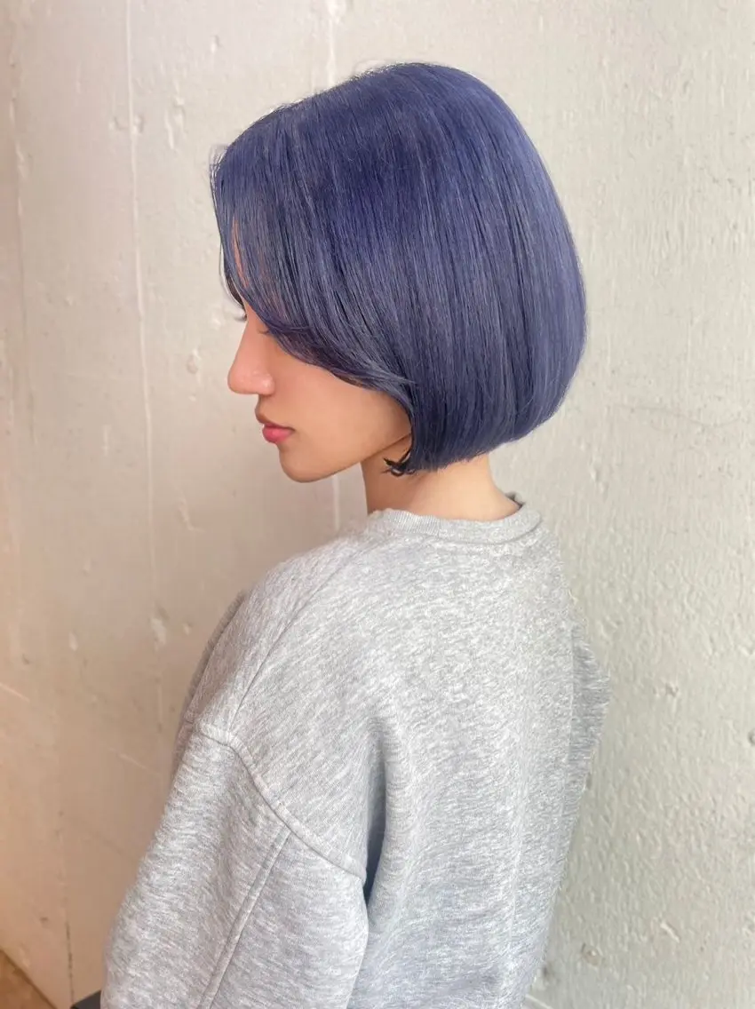 ショート カラー カット ヘアカラー トリートメント hisano / ハイトーン・透明感のヘアスタイル