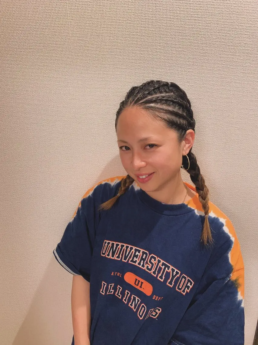 ヘアアレンジ 三富 千秋のヘアスタイル