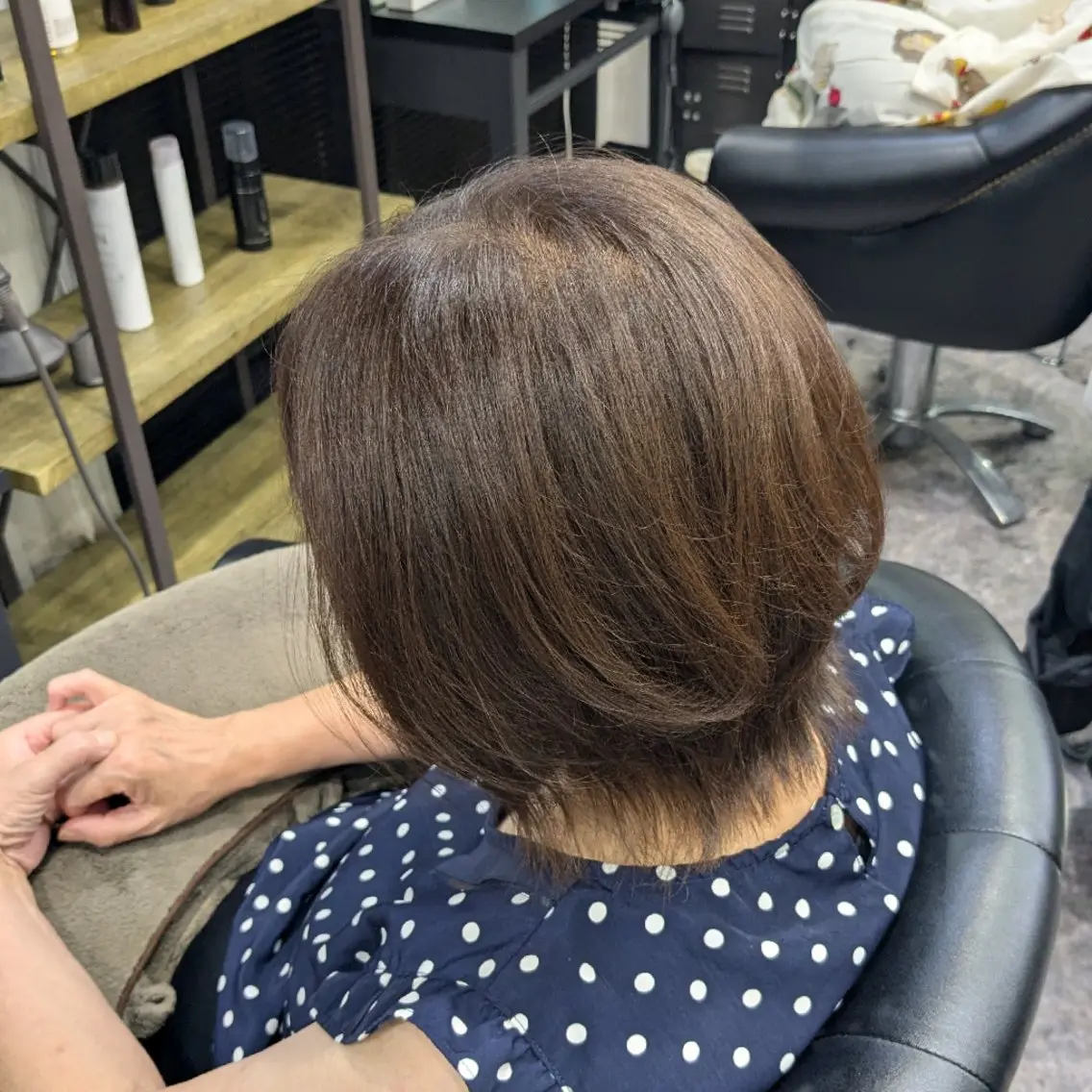カラー 多田 遥香のヘアスタイル