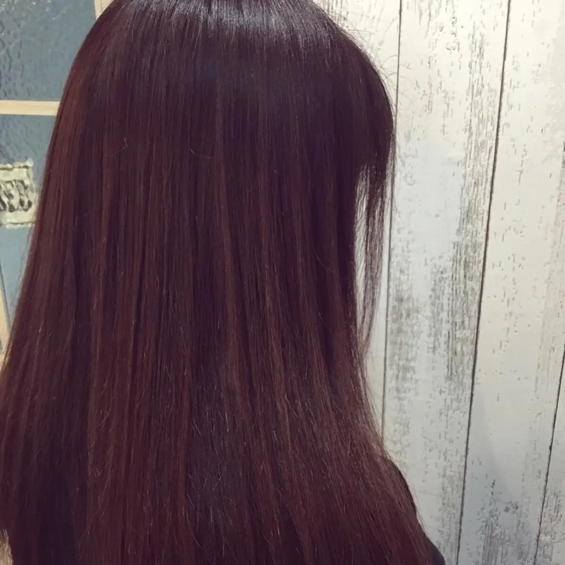セミロング カラー 金崎 新吾のヘアスタイル