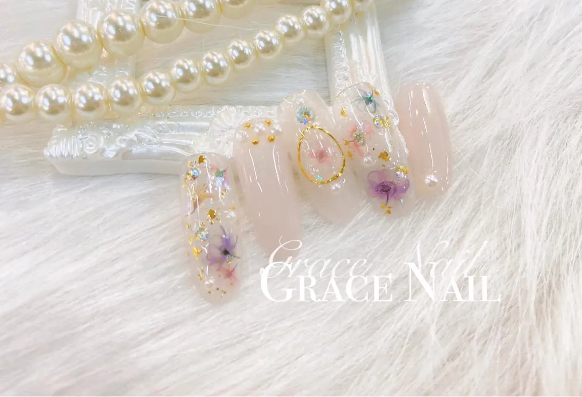 ネイル ハンドネイル ☆*。Grace Nail。*☆のネイルデザイン