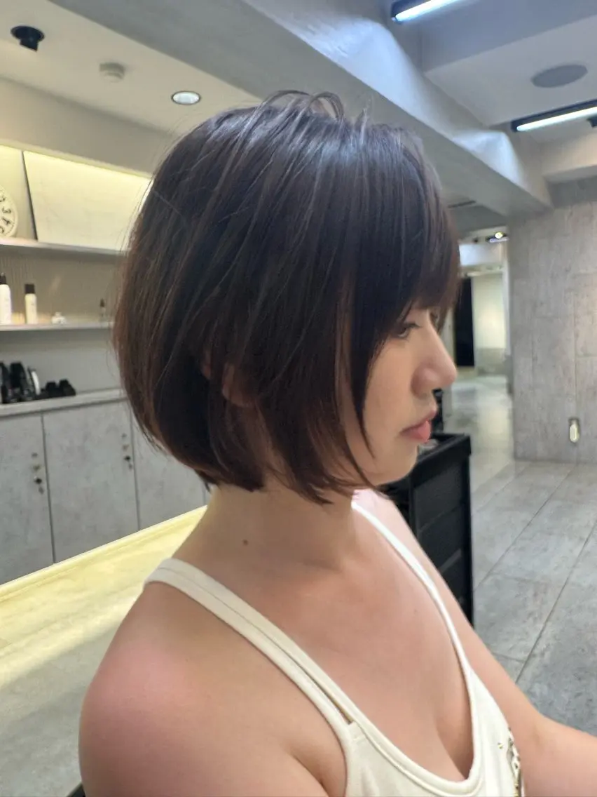 ショート ショートヘア 木原良 (キハラ リョウ)のヘアスタイル