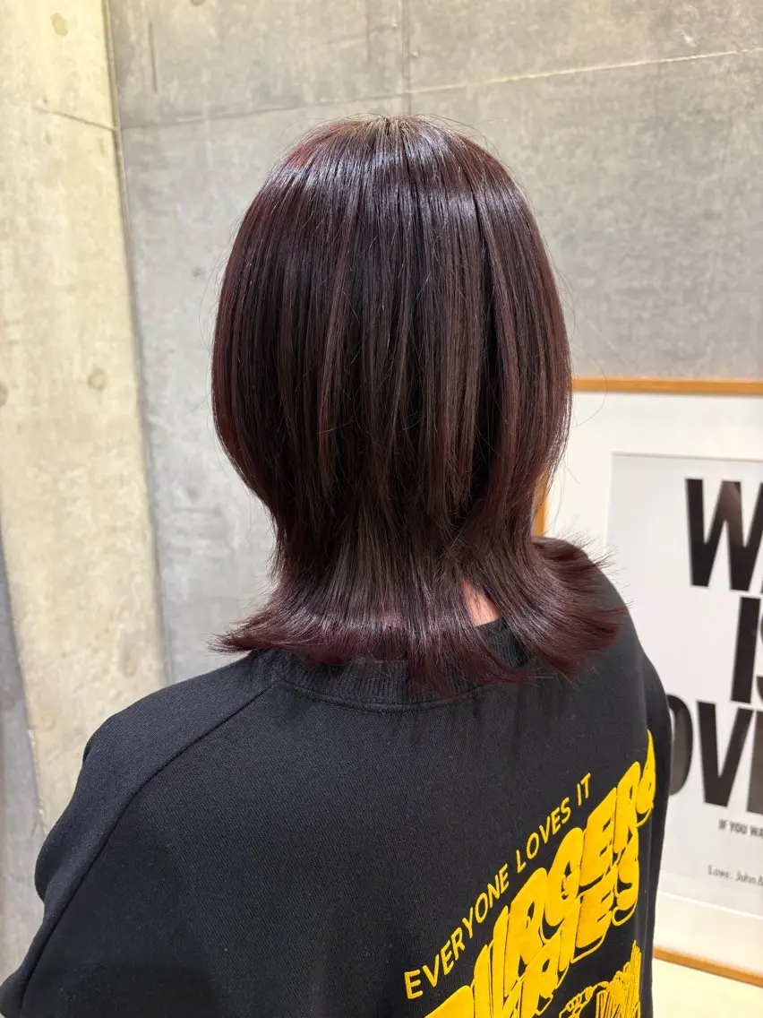 カラー YUME/綱島 /レイヤーカットのヘアスタイル
