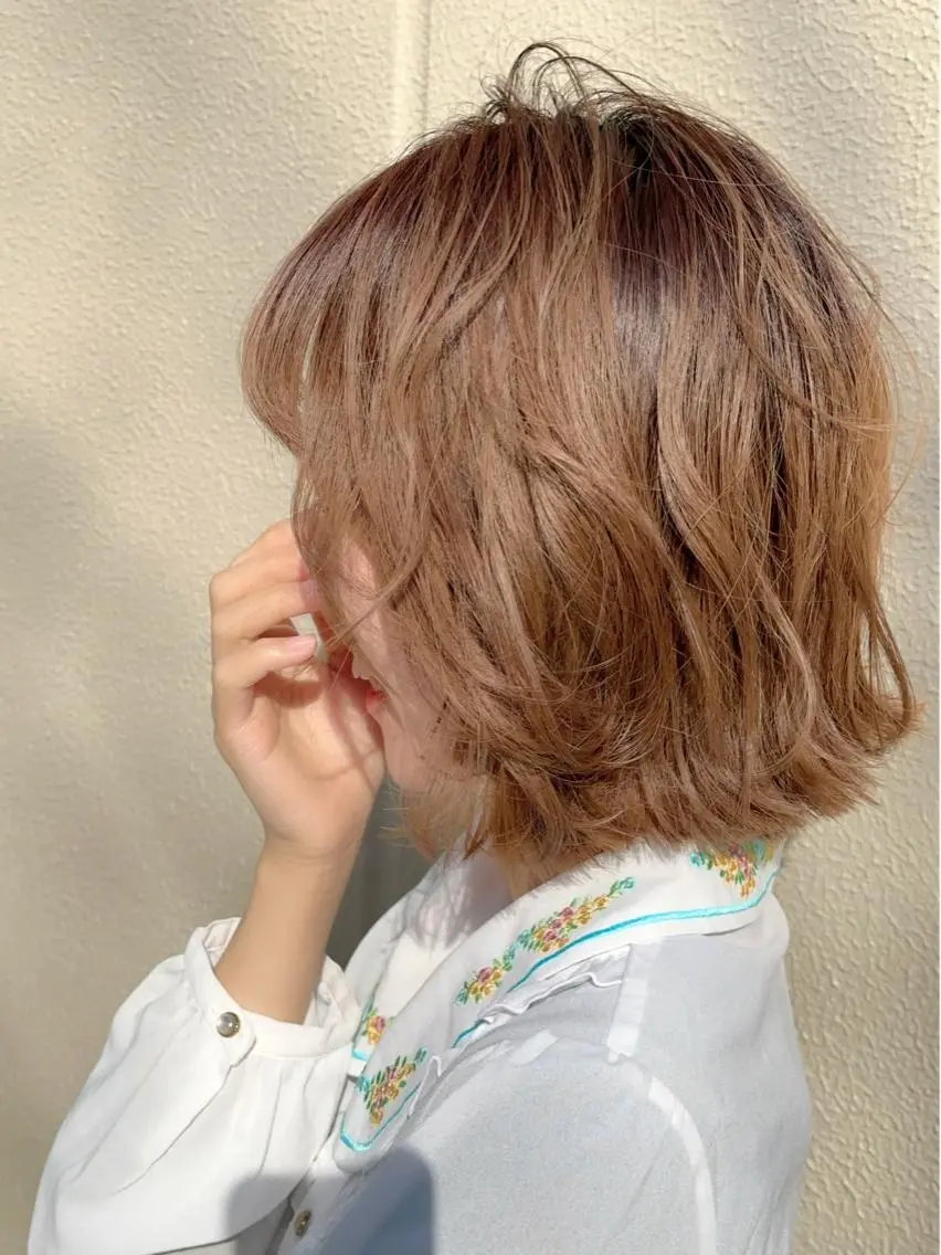⭐️1日1人限定⭐️平日限定【透明感たっぷり☆】ブリーチオンダブルカラー＋5Step Trの写真