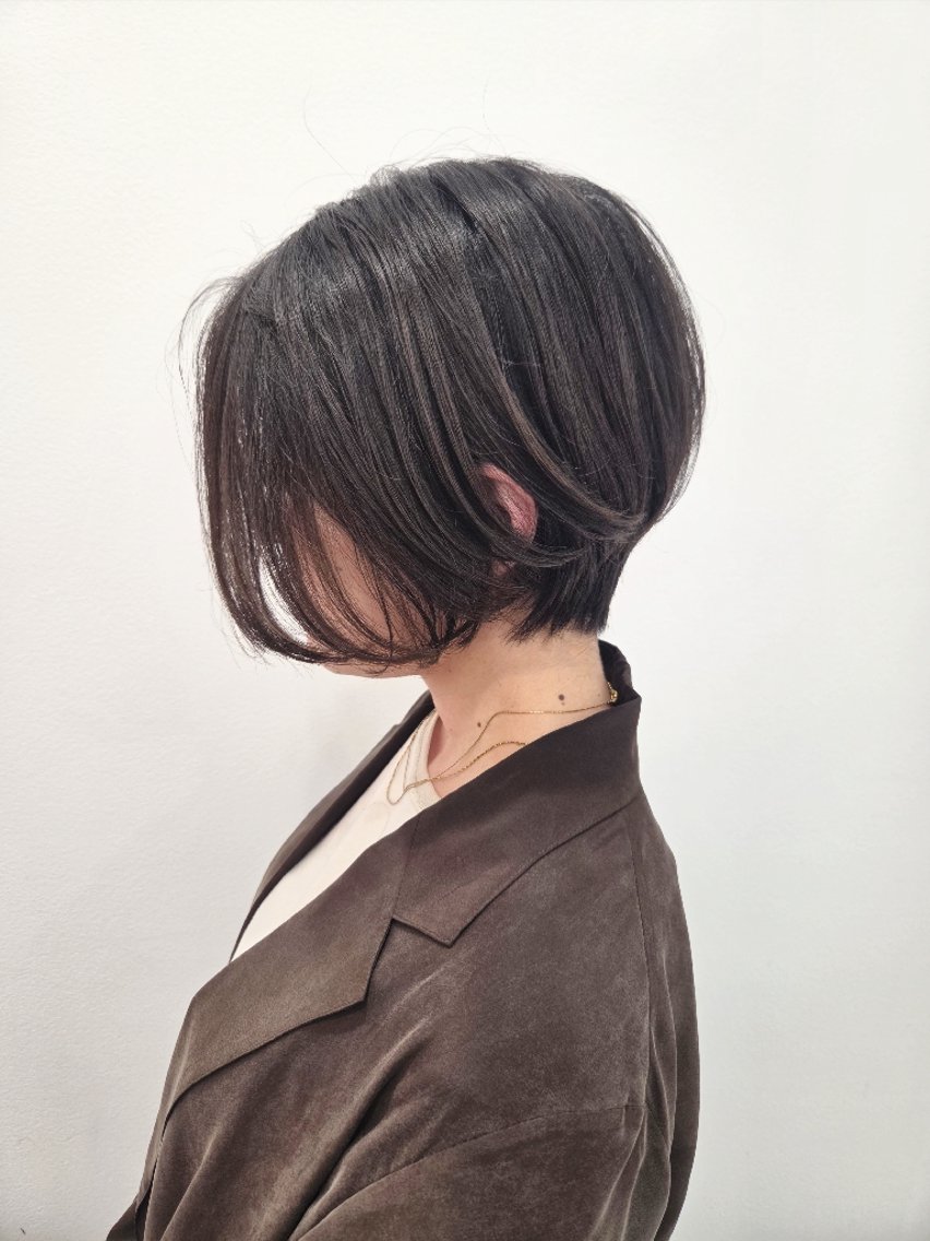 ショート カット トリートメント ヘッドスパ 齋藤 愛美のヘアスタイル