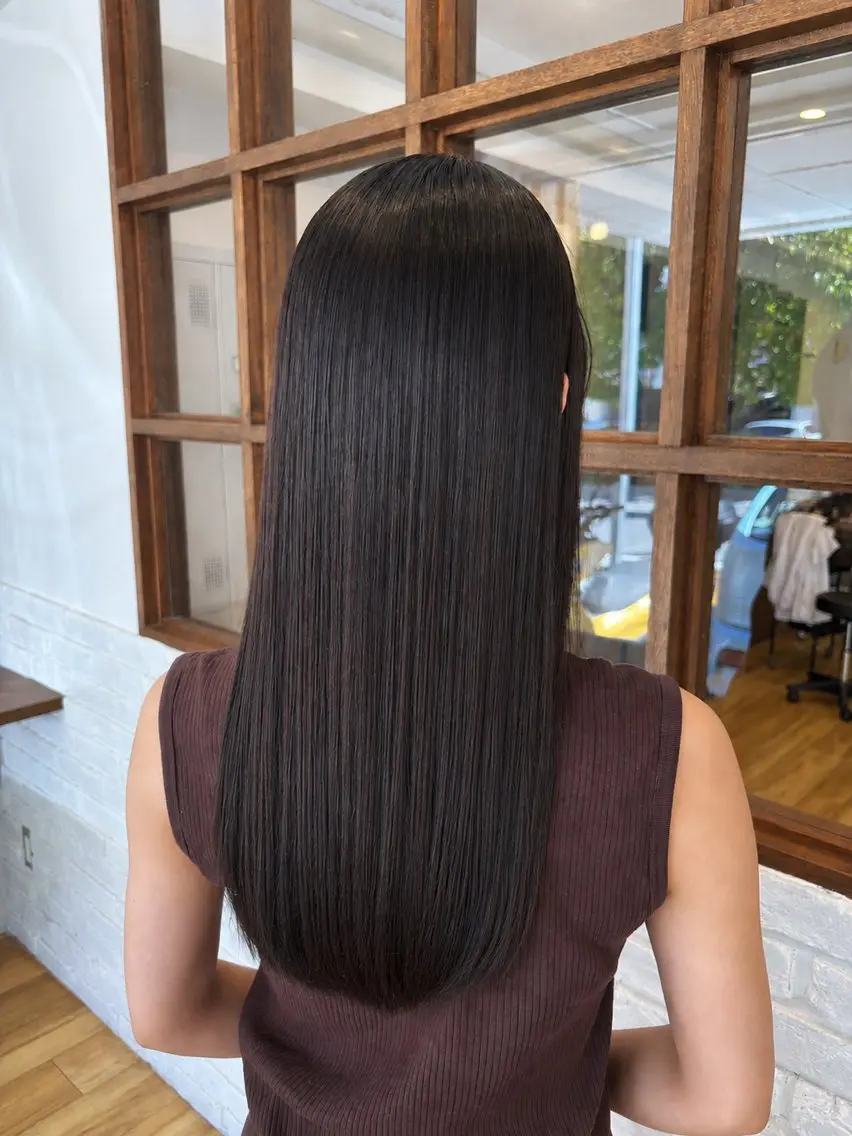 ロング カラー パーマ カット ヘアカラー 縮毛矯正 RYO ☆のヘアスタイル