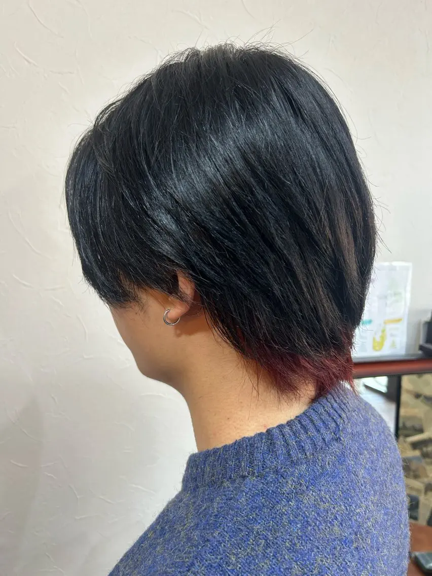 インナーカラーの写真