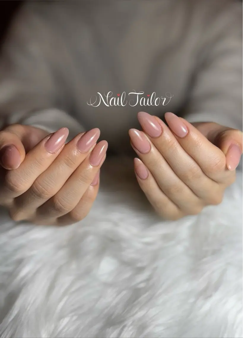 ネイル 卒業式 オフィスネイル ワンカラーネイル ハンドネイル NailTailor ネイルテイラーのネイルデザイン