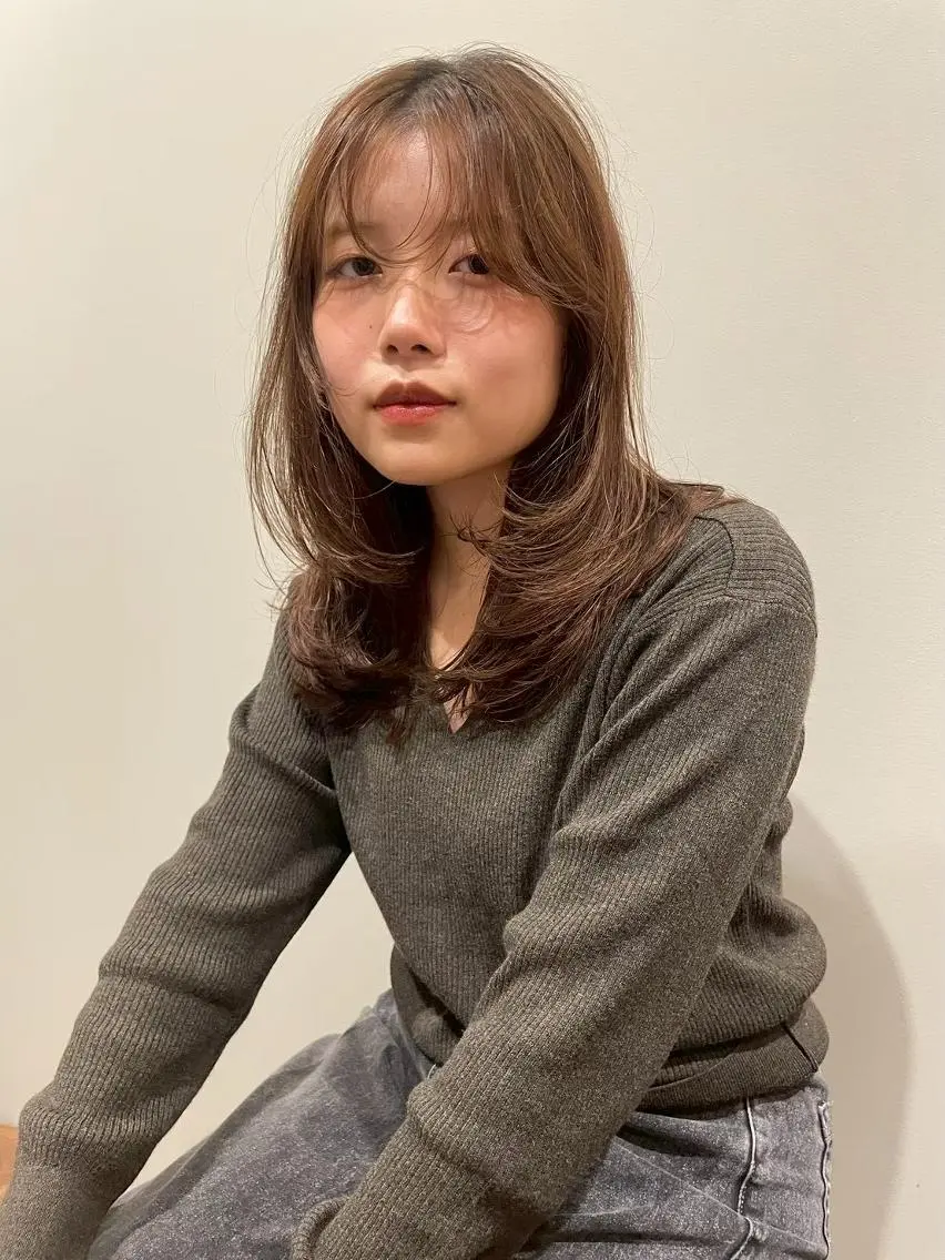 【平日新規限定✨】透明感カラー＋似合わせカット✨【二子玉川/二子玉川駅】の写真