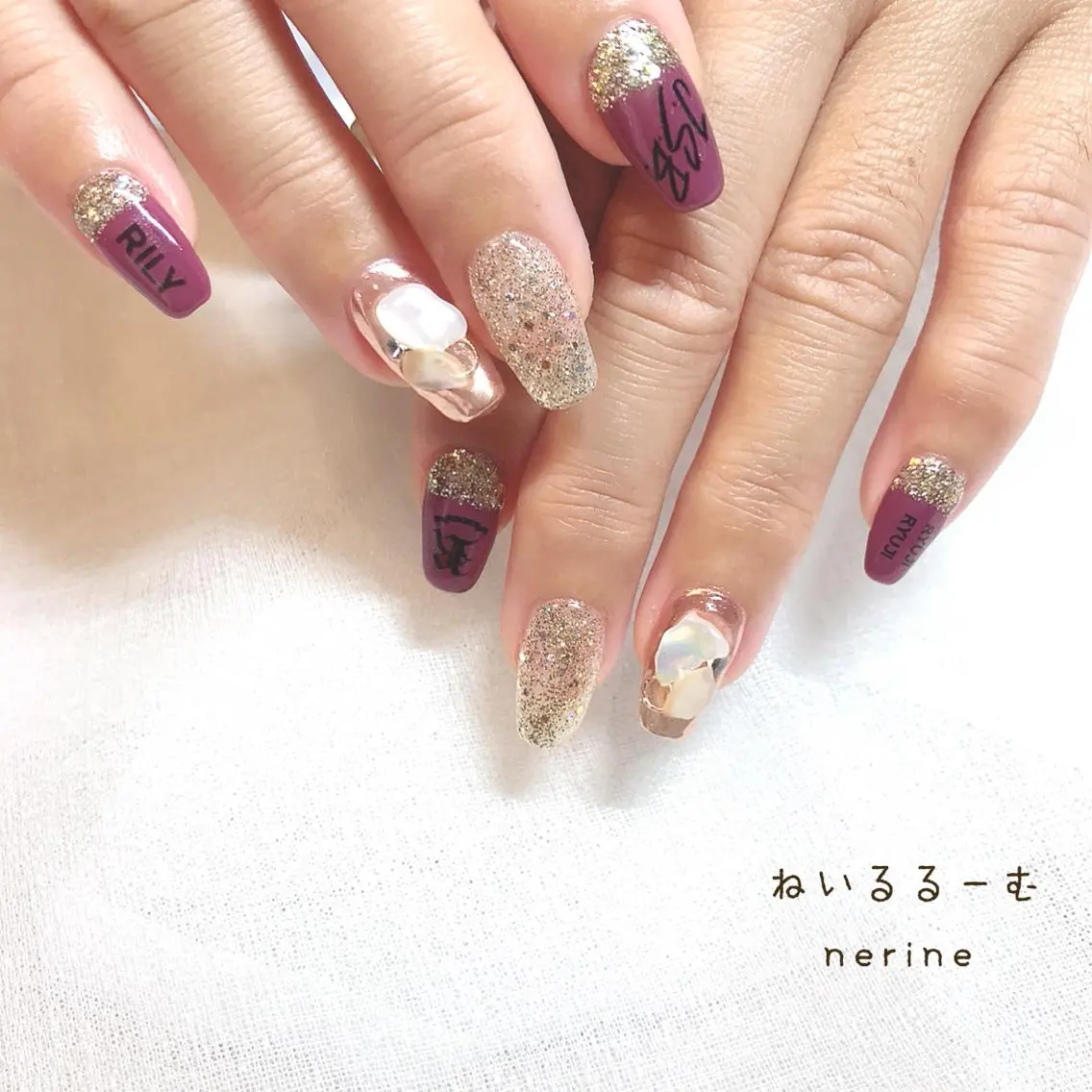 ネイル 持ち込み NAILST Naomiのネイルデザイン