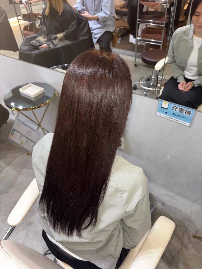 ロング カラー ヘアカラー 松井 結愛/ ユアのヘアスタイル