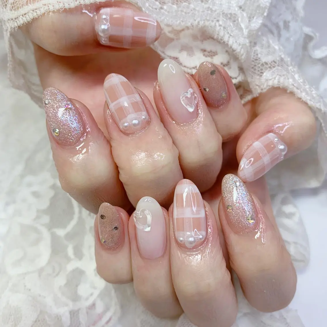 ネイル ハンドネイル La neige* yuki 🐩🌙のネイルデザイン
