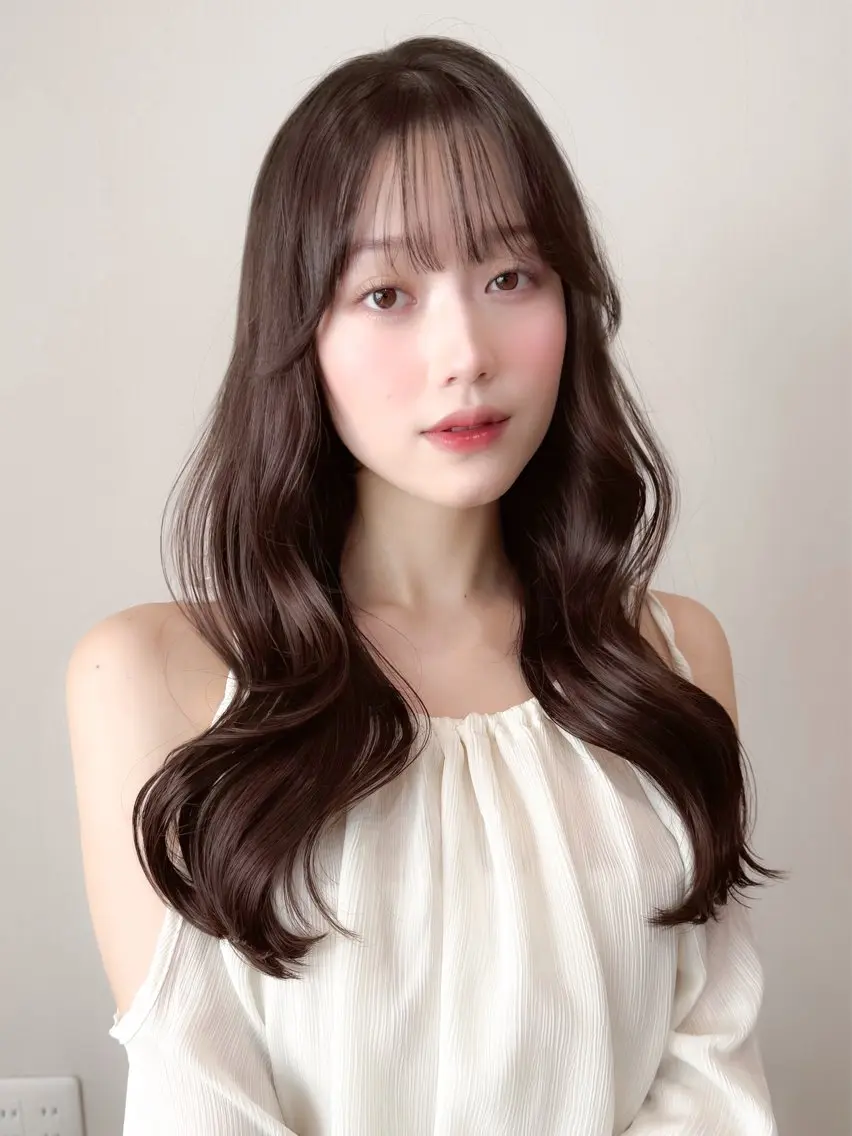 🫧当日予約限定🫧小顔似合わせカット＋透明感カラー＋TRの写真
