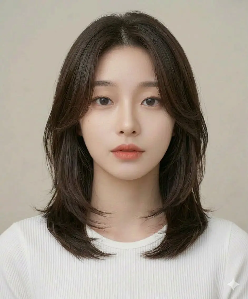 ミディアム ミディアムモデル 募集中/村上廉のヘアスタイル