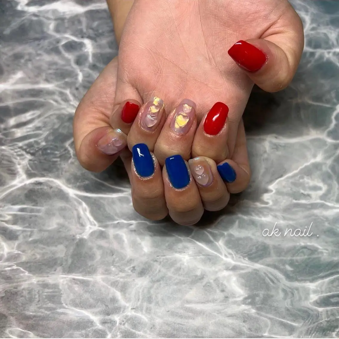 ネイル ハンドネイル ak nail .のネイルデザイン