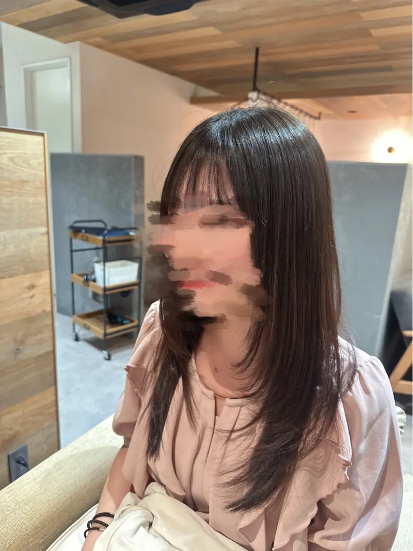 【1日1組限定平日クーポン🌼】カット+15分ヘッドスパ+髪質向上トリートメントの写真