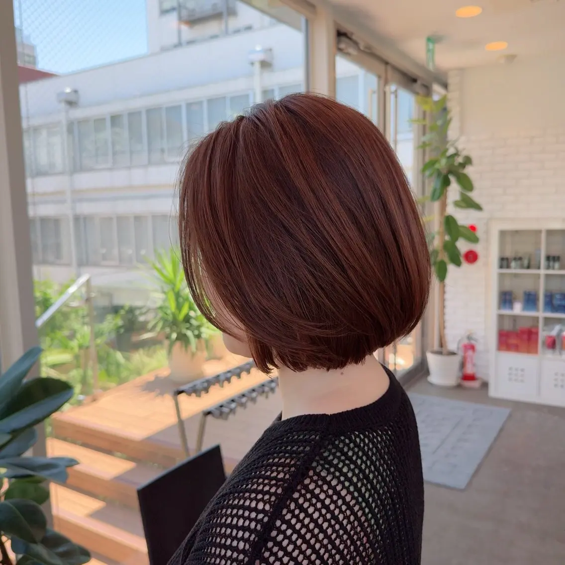 ショート たかしな けいなのヘアスタイル
