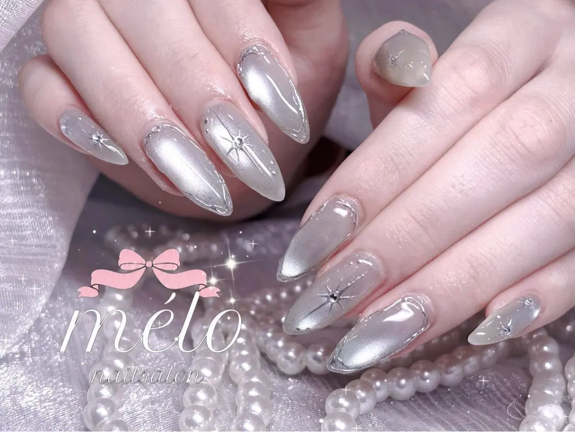 ネイル ハンドネイル Nailsalon mélo 🩷のネイルデザイン