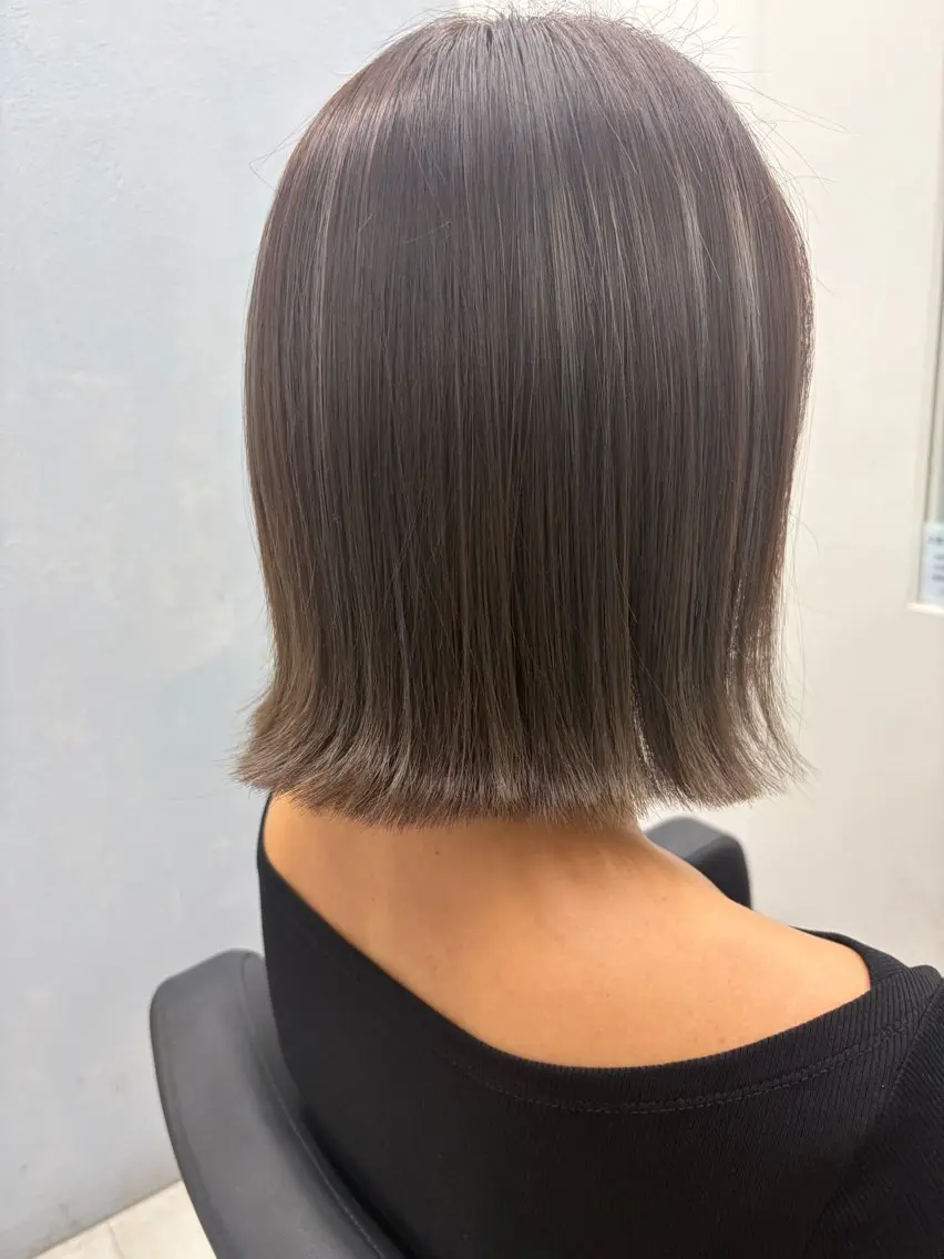 ミディアム カットモデル急募🌈 技術責任者久保のヘアスタイル