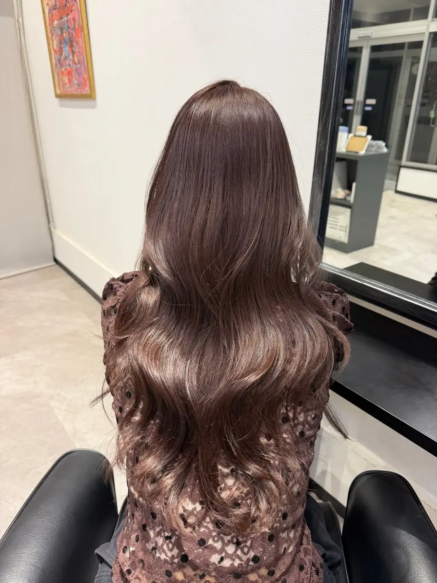 ロング ヘアカラー maki💖艶髪/ レイヤー/髪質改善のヘアスタイル