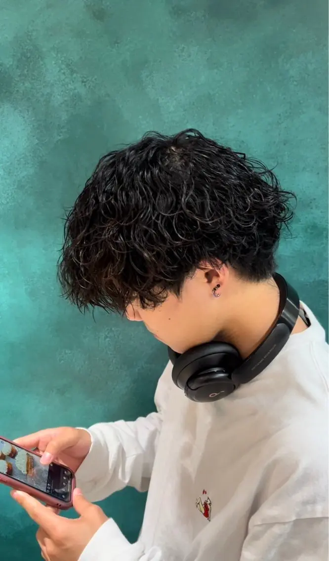 パーマ パーマ すがひらり/ 吹田のヘアスタイル