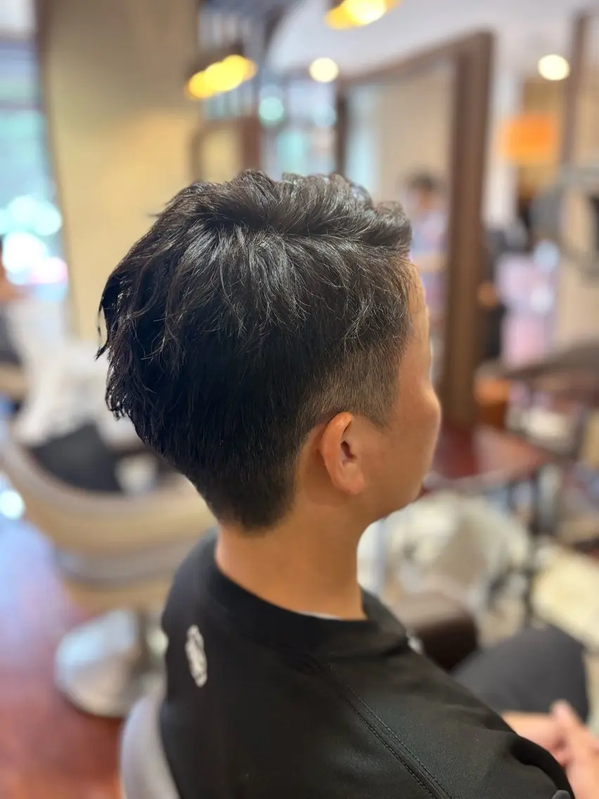 パーマ メンズ メンズパーマ カット パーマ 大和田 奈央のヘアスタイル
