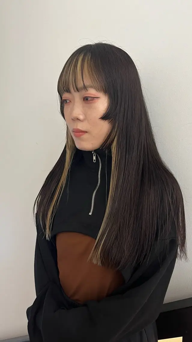ロング メンズパーマ/ メッシュ📍ユリのヘアスタイル