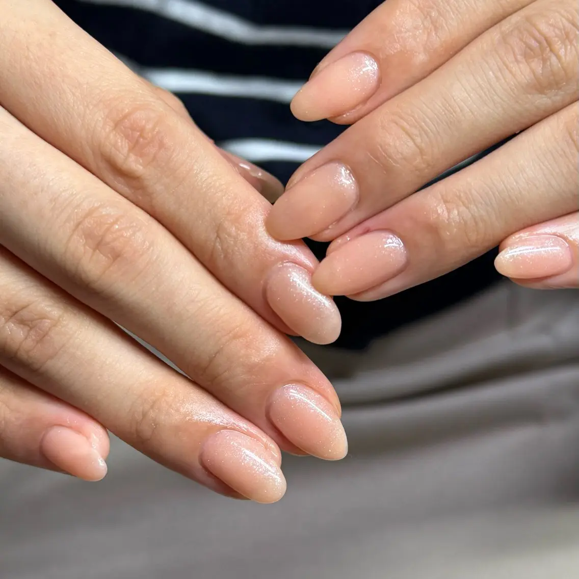 ネイル ニュアンスネイル ショートネイル jeu nail.のネイルデザイン