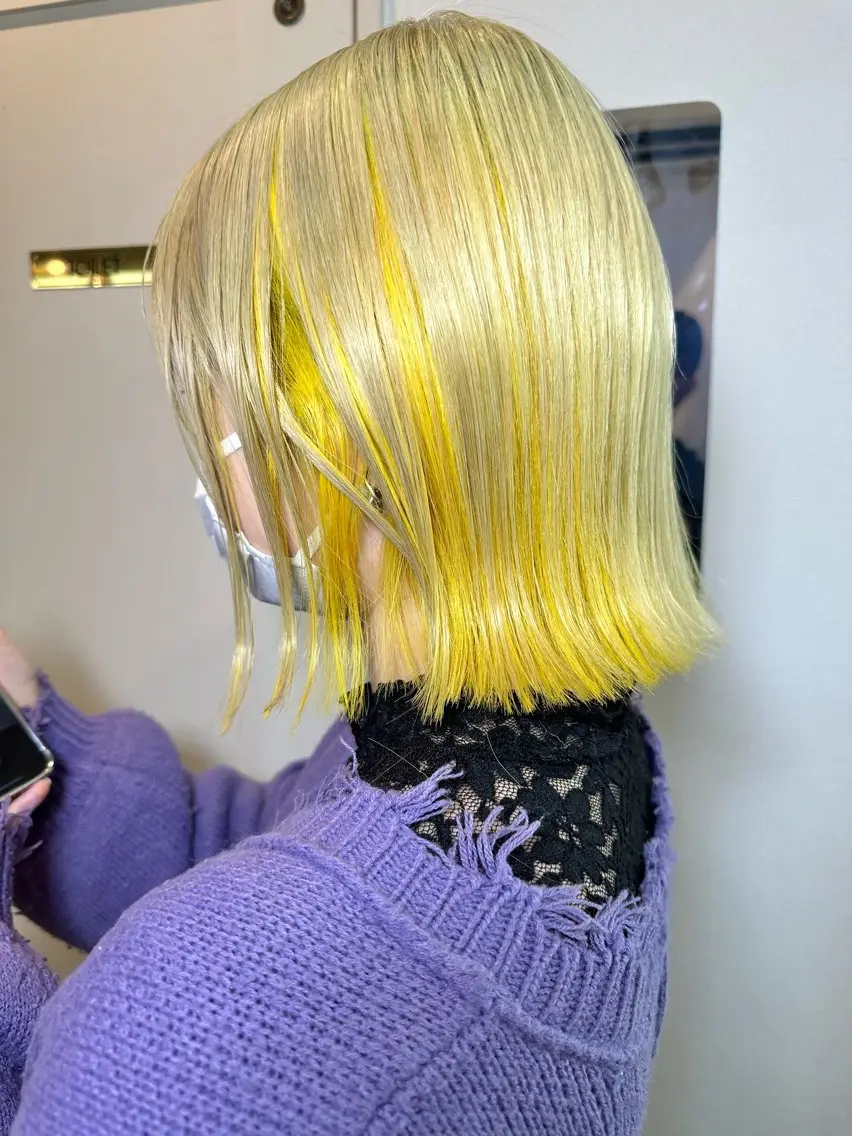 ショート カット ヘアカラー トリートメント 🍀ケアブリーチ カラー🍀坂井のヘアスタイル