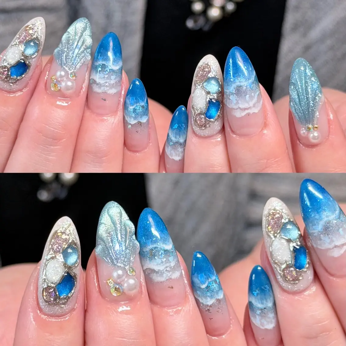 ミディアム ハンドネイル Kiki / art nailのネイルデザイン