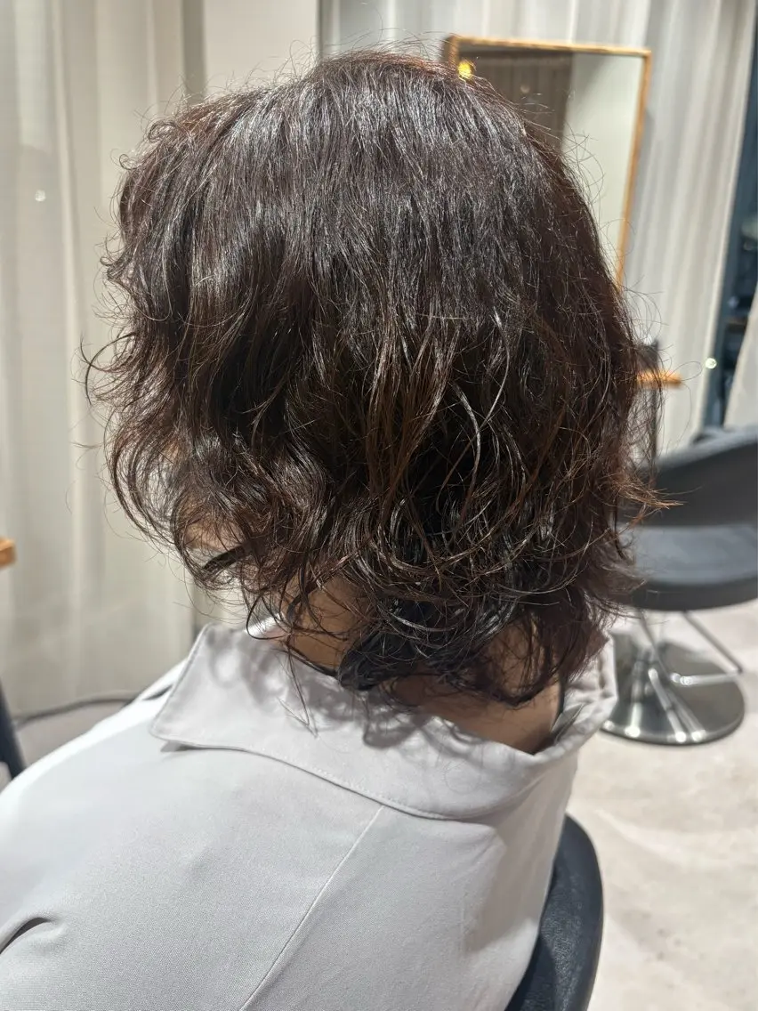 パーマ カット パーマ aina / n.w.hのヘアスタイル