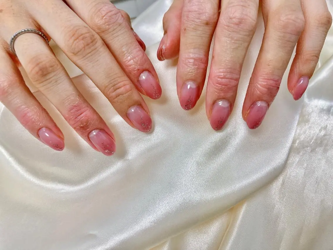 ネイル ラメ(グリッター) mogunail &blowのネイルデザイン