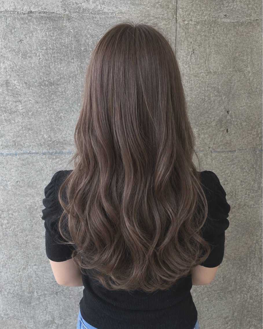 ロング カラー ベージュカラー カット ヘアカラー トリートメント 萩原 凌✄﻿のヘアスタイル