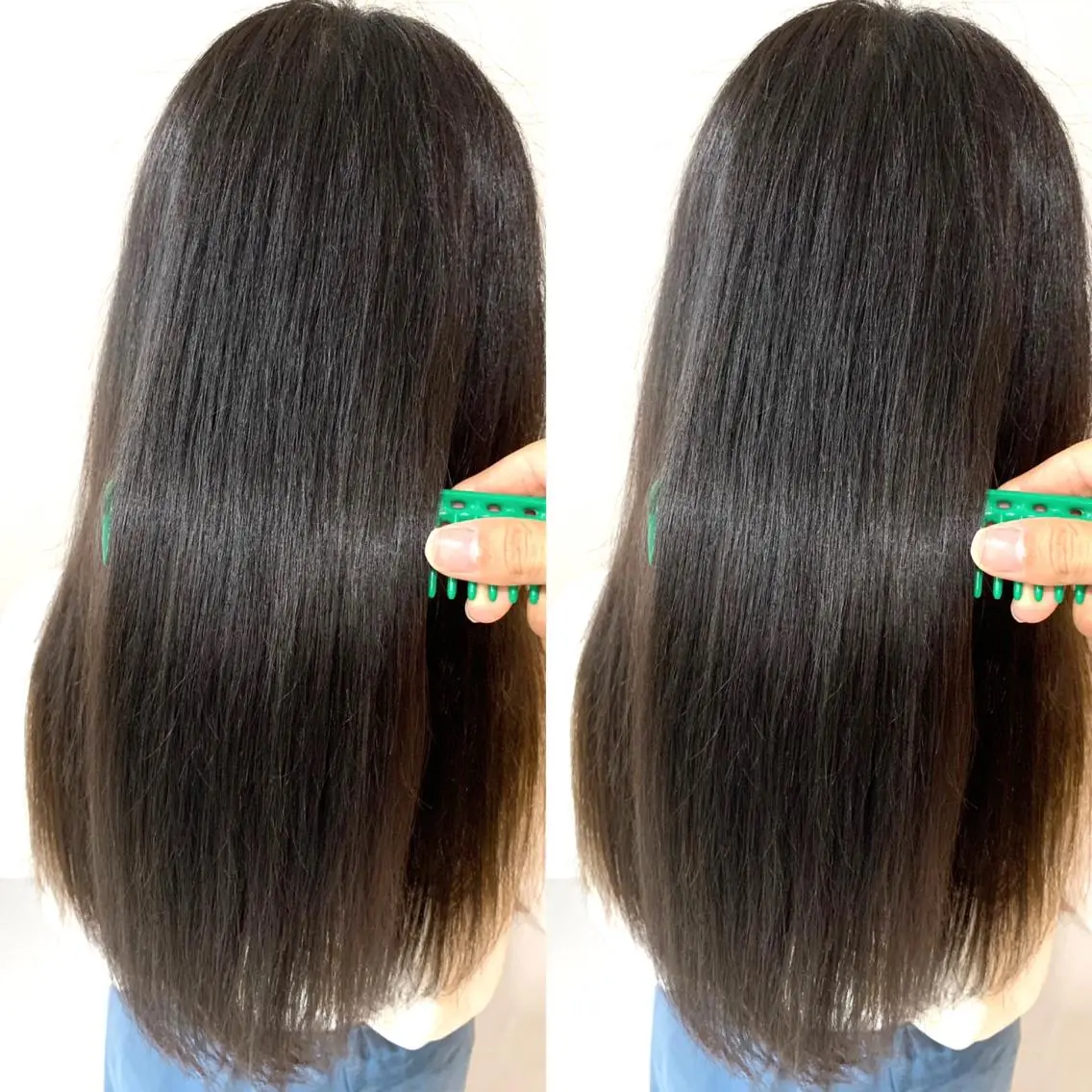 ロング 髪質改善 髪質改善カラーのヘアスタイル