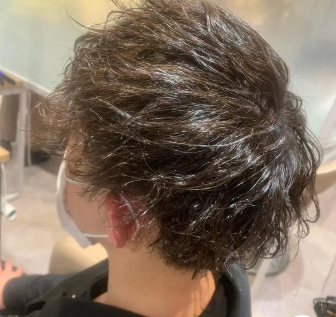 メンズ 永島 諒のヘアスタイル