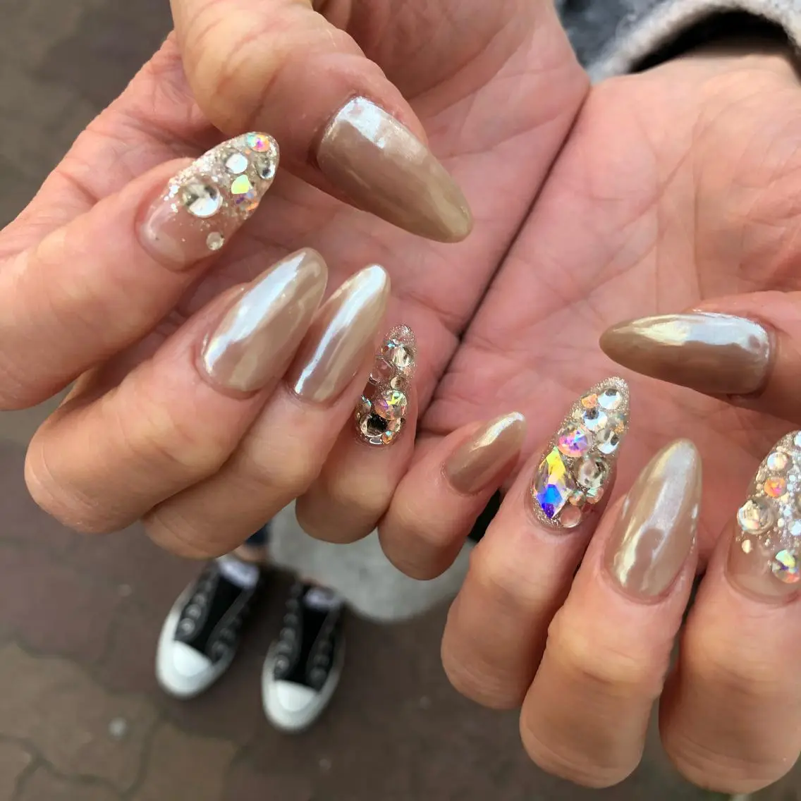 ロング カラー キッズ ネイル マツエク・マツパ 福田 加奈のネイルデザイン