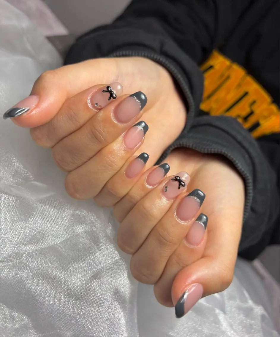 ネイル フレンチネイル 持ち込み ハンドネイル Nail Salon __j Shinoのネイルデザイン