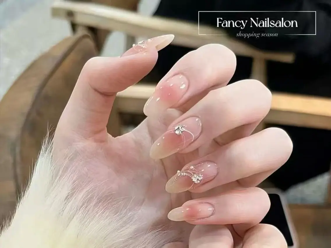 ネイル チークネイル 長さ出し フットネイル フレンチネイル ジェルネイル ハンドネイル Fancy nail salonのネイルデザイン