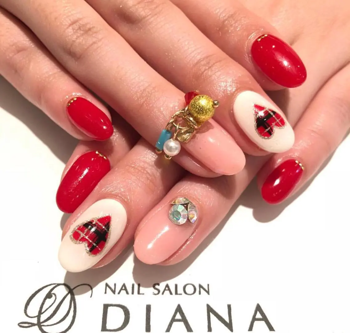 ショート カラー ネイル NAILSALON DIANAのネイルデザイン