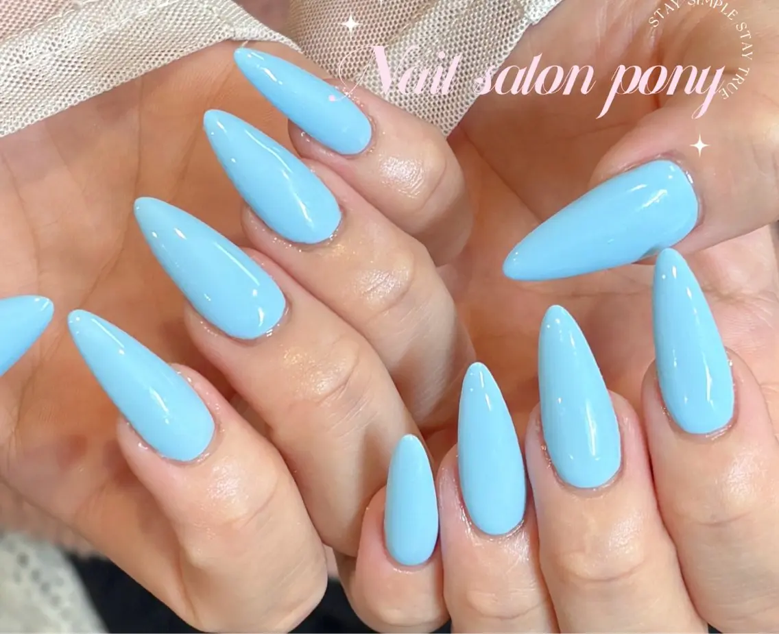 ネイル ワンカラーネイル ハンドネイル Kaka_ Nail錦糸町のネイルデザイン