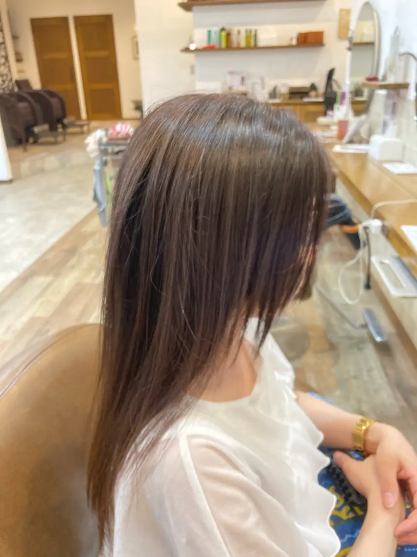【新規限定🍒】リタッチ+カット+トリートメント (メンズorレディース)の写真