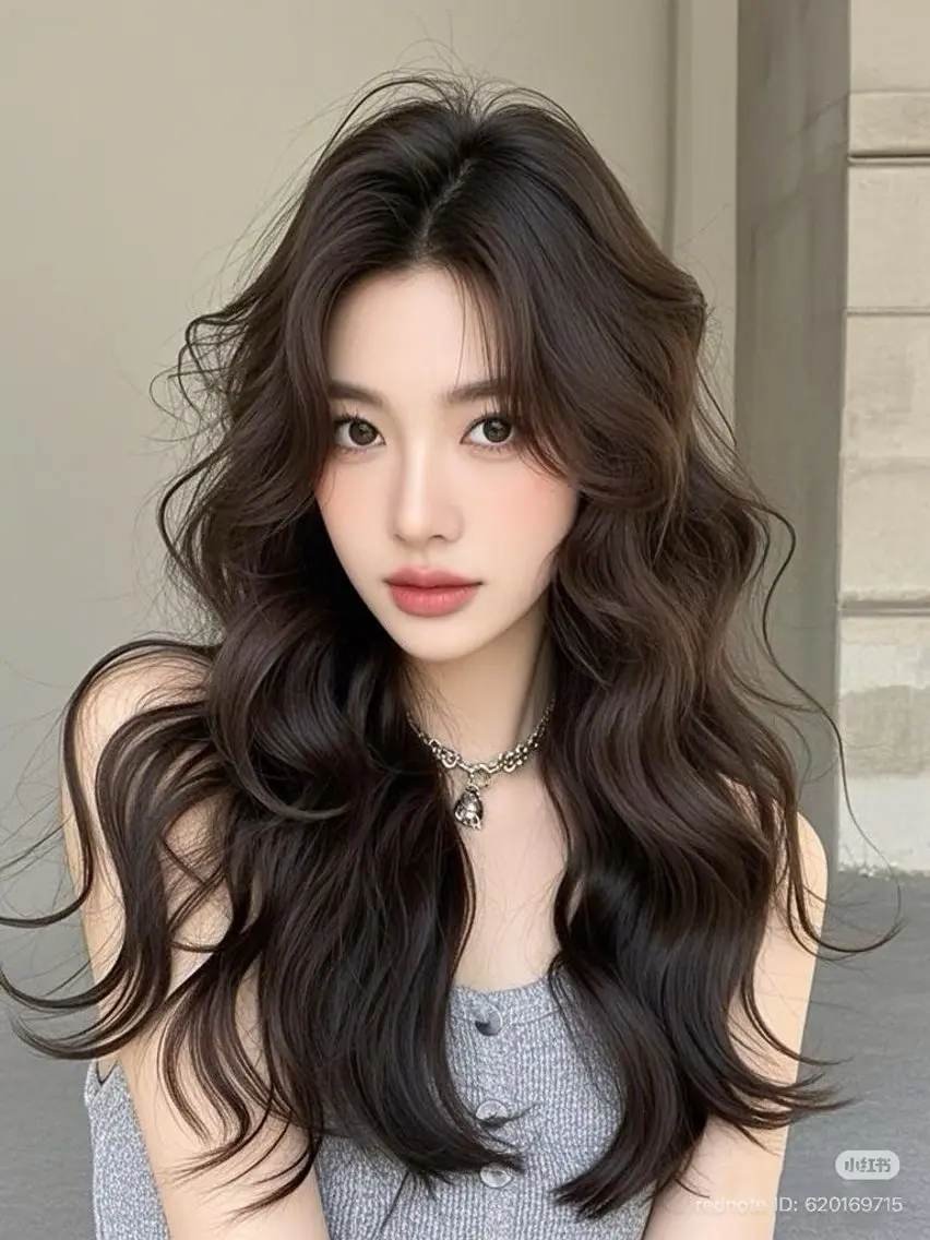 ロング ま ひのヘアスタイル