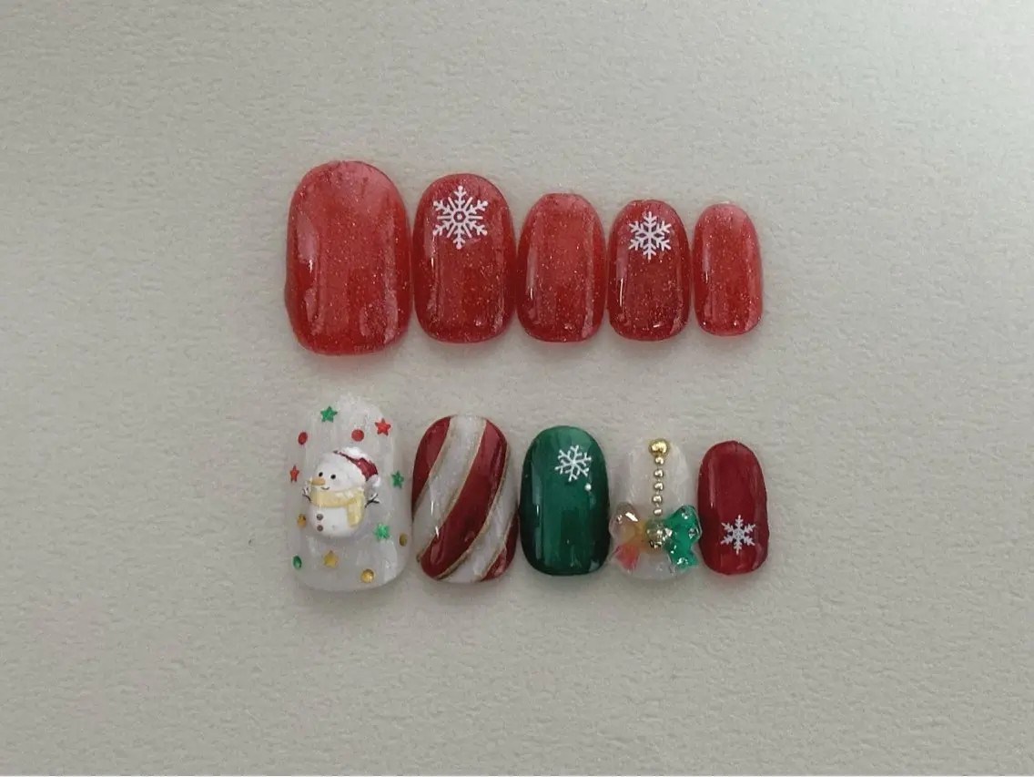 ネイル 冬ネイル クリスマス Nail Katoのネイルデザイン