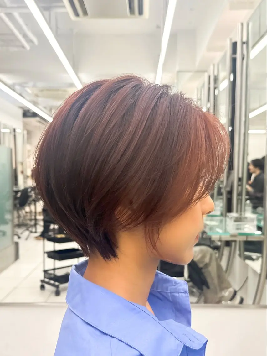 ショート 高橋 沙央のヘアスタイル